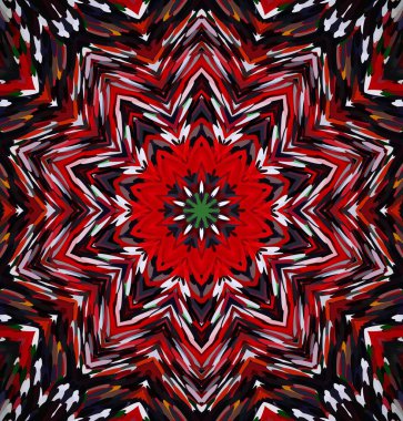 Soyut kaleydoskop arkaplanı. Çoklu renkli kaleydoskop dokusu.