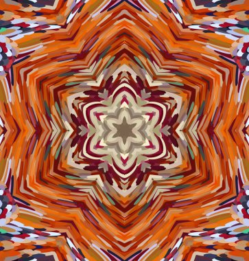 Soyut kaleydoskop arkaplanı. Çoklu renkli kaleydoskop dokusu.