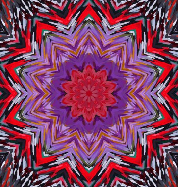 Soyut kaleydoskop arkaplanı. Çoklu renkli kaleydoskop dokusu.