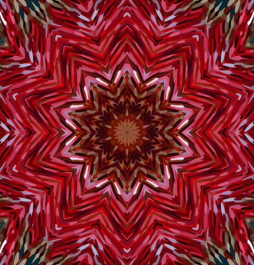 Soyut kaleydoskop arkaplanı. Çoklu renkli kaleydoskop dokusu.