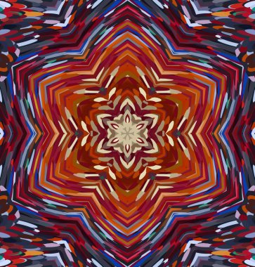 Soyut kaleydoskop arkaplanı. Çoklu renkli kaleydoskop dokusu.