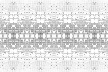 Soyut arkaplan. Monokrom dokusu. Beyaz arkaplanda siyah beyaz çizgiler.