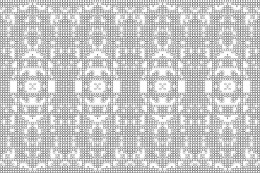 Soyut arkaplan. Monokrom dokusu. Beyaz arkaplanda siyah beyaz çizgiler.