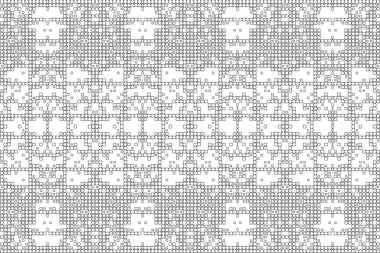 Soyut arkaplan. Monokrom dokusu. Beyaz arkaplanda siyah beyaz çizgiler.