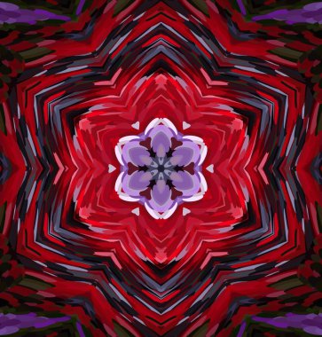 Soyut kaleydoskop arkaplanı. Çoklu renkli kaleydoskop dokusu.