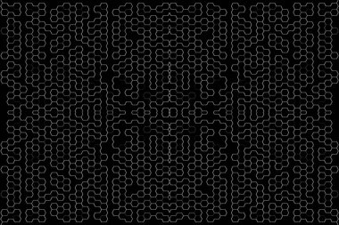 Soyut arkaplan. Monokrom dokusu. Beyaz arkaplanda siyah beyaz çizgiler.