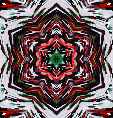 Soyut kaleydoskop arkaplanı. Çoklu renkli kaleydoskop dokusu.