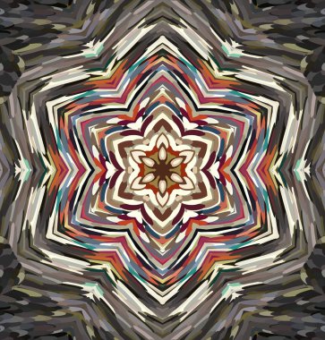 Soyut kaleydoskop arkaplanı. Çoklu renkli kaleydoskop dokusu.