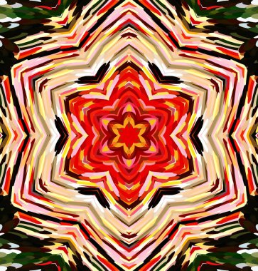 Soyut kaleydoskop arkaplanı. Çoklu renkli kaleydoskop dokusu.