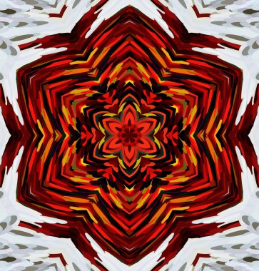 Soyut kaleydoskop arkaplanı. Çoklu renkli kaleydoskop dokusu.