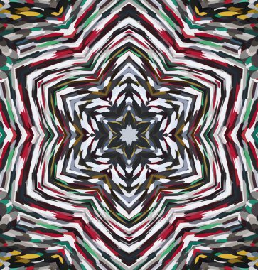 Soyut kaleydoskop arkaplanı. Çoklu renkli kaleydoskop dokusu.