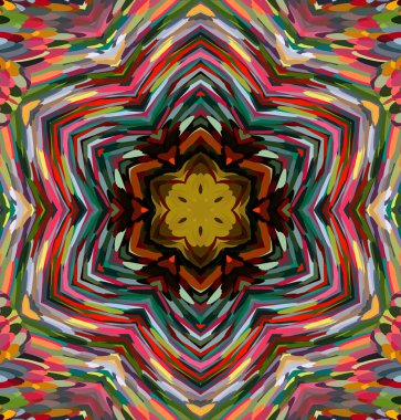 Soyut kaleydoskop arkaplanı. Çoklu renkli kaleydoskop dokusu.