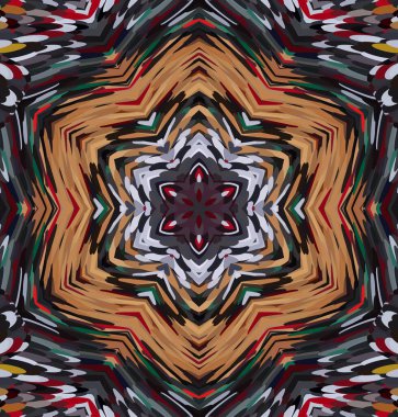 Soyut kaleydoskop arkaplanı. Çoklu renkli kaleydoskop dokusu.