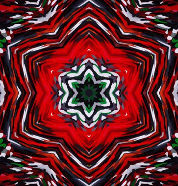 Soyut kaleydoskop arkaplanı. Çoklu renkli kaleydoskop dokusu.