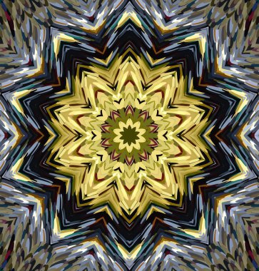 Soyut kaleydoskop arkaplanı. Çoklu renkli kaleydoskop dokusu.