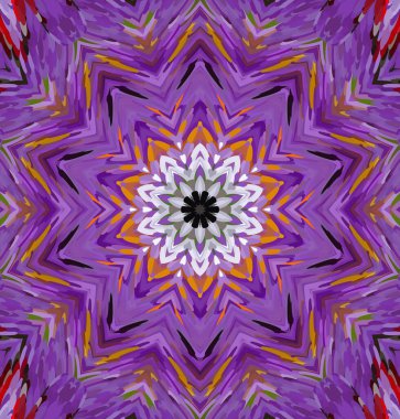 Soyut kaleydoskop arkaplanı. Çoklu renkli kaleydoskop dokusu.