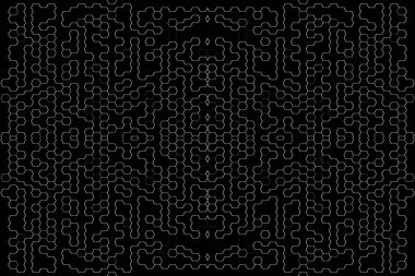 Soyut arkaplan. Monokrom dokusu. Beyaz arkaplanda siyah beyaz çizgiler.