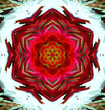 Soyut kaleydoskop arkaplanı. Çoklu renkli kaleydoskop dokusu.