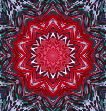 Soyut kaleydoskop arkaplanı. Çoklu renkli kaleydoskop dokusu.