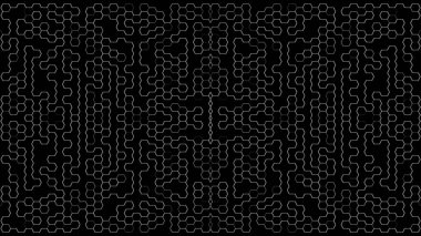 Soyut arkaplan. Monokrom dokusu. Beyaz arkaplanda siyah beyaz çizgiler.