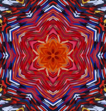 Soyut kaleydoskop arkaplanı. Çoklu renkli kaleydoskop dokusu.