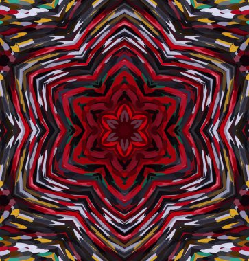 Soyut kaleydoskop arkaplanı. Çoklu renkli kaleydoskop dokusu.