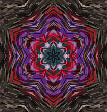 Soyut kaleydoskop arkaplanı. Çoklu renkli kaleydoskop dokusu.