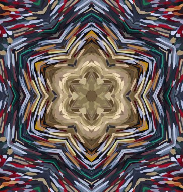 Soyut kaleydoskop arkaplanı. Çoklu renkli kaleydoskop dokusu.