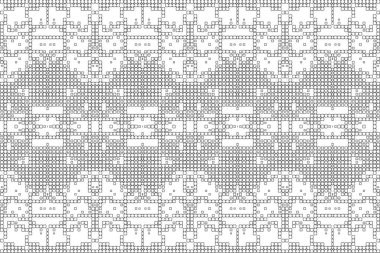 Soyut arkaplan. Monokrom dokusu. Beyaz arkaplanda siyah beyaz çizgiler.