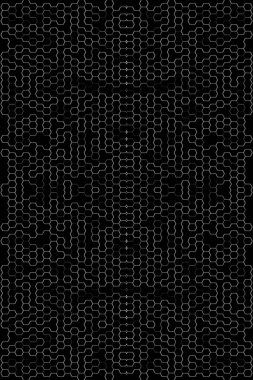 Soyut arkaplan. Monokrom dokusu. Beyaz arkaplanda siyah beyaz çizgiler.