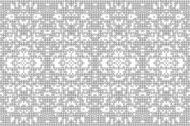 Soyut arkaplan. Monokrom dokusu. Beyaz arkaplanda siyah beyaz çizgiler.