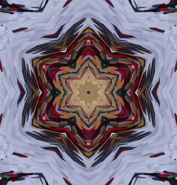 Soyut kaleydoskop arkaplanı. Çoklu renkli kaleydoskop dokusu.