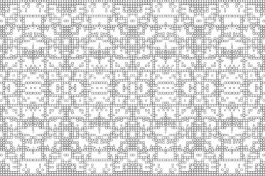 Soyut arkaplan. Monokrom dokusu. Beyaz arkaplanda siyah beyaz çizgiler.