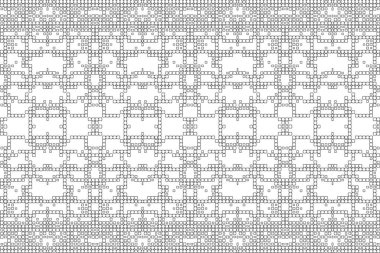 Soyut arkaplan. Monokrom dokusu. Beyaz arkaplanda siyah beyaz çizgiler.