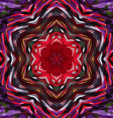 Soyut kaleydoskop arkaplanı. Çoklu renkli kaleydoskop dokusu.