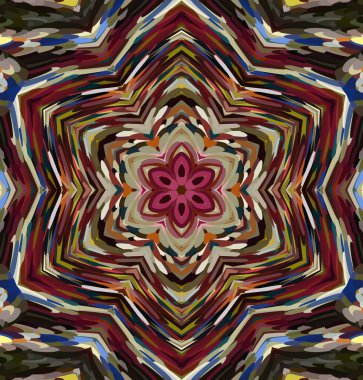 Soyut kaleydoskop arkaplanı. Çoklu renkli kaleydoskop dokusu.