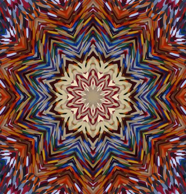 Soyut kaleydoskop arkaplanı. Çoklu renkli kaleydoskop dokusu.