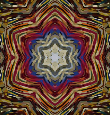 Soyut kaleydoskop arkaplanı. Çoklu renkli kaleydoskop dokusu.