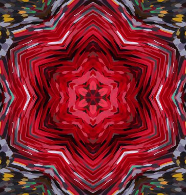 Soyut kaleydoskop arkaplanı. Çoklu renkli kaleydoskop dokusu.