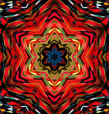 Soyut kaleydoskop arkaplanı. Çoklu renkli kaleydoskop dokusu.