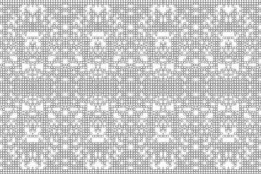 Soyut arkaplan. Monokrom dokusu. Beyaz arkaplanda siyah beyaz çizgiler.