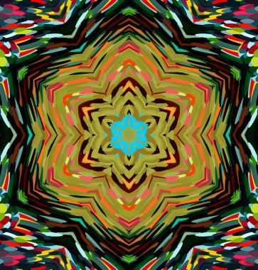 Soyut kaleydoskop arkaplanı. Çoklu renkli kaleydoskop dokusu.