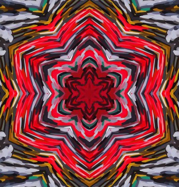 Soyut kaleydoskop arkaplanı. Çoklu renkli kaleydoskop dokusu.