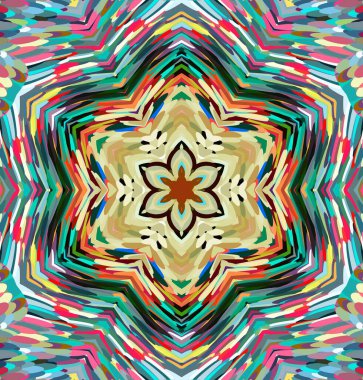 Soyut kaleydoskop arkaplanı. Çoklu renkli kaleydoskop dokusu.