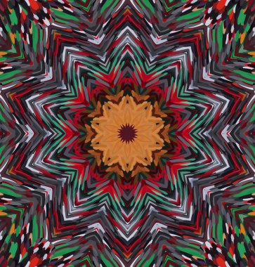 Soyut kaleydoskop arkaplanı. Çoklu renkli kaleydoskop dokusu.