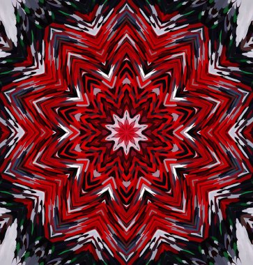 Soyut kaleydoskop arkaplanı. Çoklu renkli kaleydoskop dokusu.