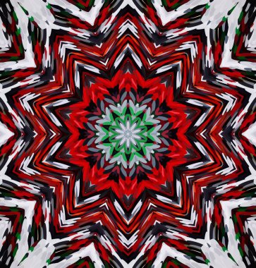 Soyut kaleydoskop arkaplanı. Çoklu renkli kaleydoskop dokusu.