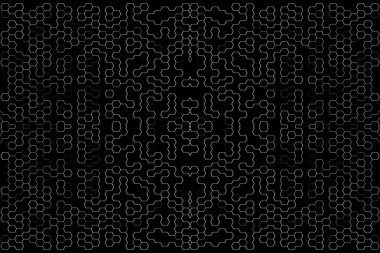 Soyut arkaplan. Monokrom dokusu. Beyaz arkaplanda siyah beyaz çizgiler.