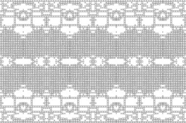 Soyut arkaplan. Monokrom dokusu. Beyaz arkaplanda siyah beyaz çizgiler.