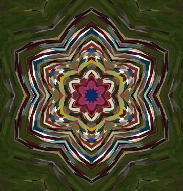 Soyut kaleydoskop arkaplanı. Çoklu renkli kaleydoskop dokusu.